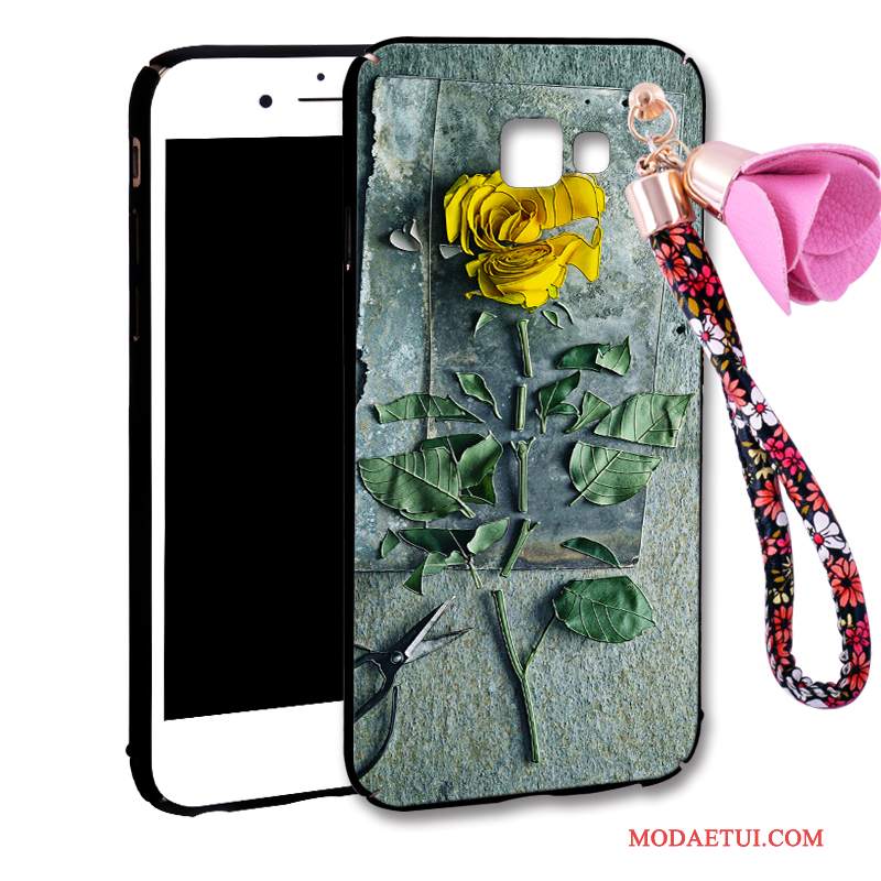 Futerał Samsung Galaxy A7 2016 Ochraniacz Tendencja Nubuku, Etui Samsung Galaxy A7 2016 Torby Nowy Czerwony