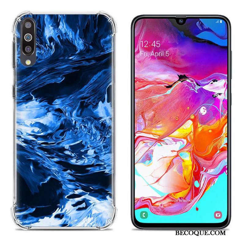 Futerał Samsung Galaxy A70 Kolor Purpurowyna Telefon, Etui Samsung Galaxy A70 Ochraniacz Anti-fall Balon