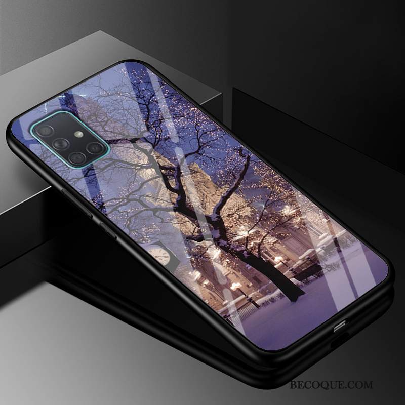 Futerał Samsung Galaxy A71 Moda Modna Marka Dostosowane, Etui Samsung Galaxy A71 Ochraniacz Anti-fall Szkło