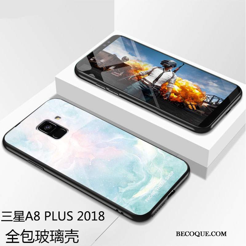 Futerał Samsung Galaxy A8 2018 Torby Szkło Duży, Etui Samsung Galaxy A8 2018 Ochraniacz Anti-fallna Telefon