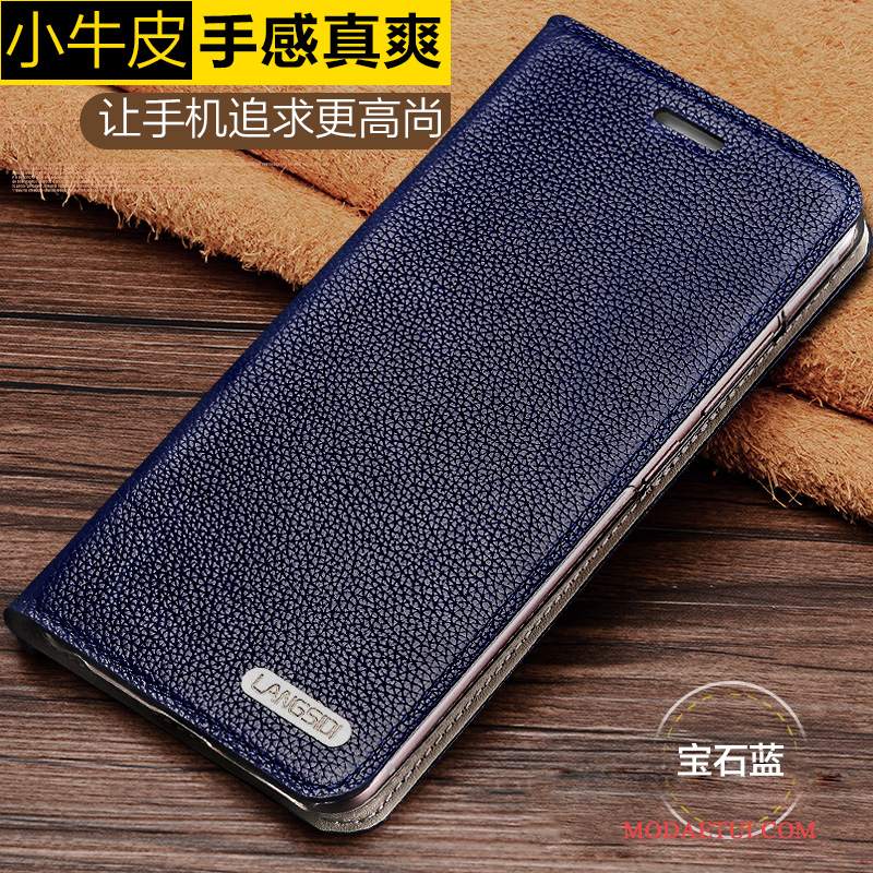 Futerał Samsung Galaxy A8 Pokrowce Mały Bydło, Etui Samsung Galaxy A8 Miękki Prostena Telefon