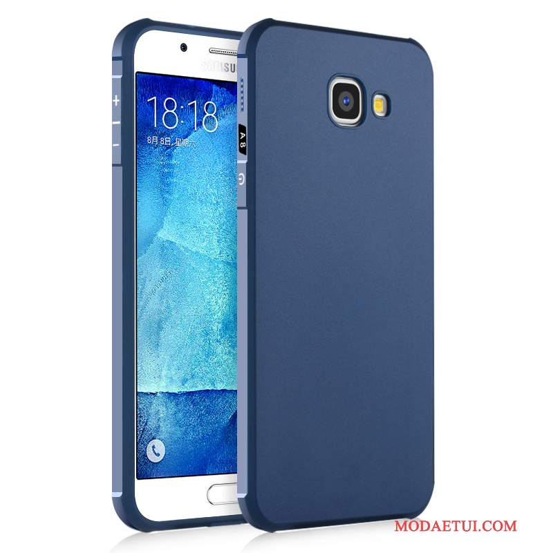 Futerał Samsung Galaxy A8 Silikonowe Jasnyna Telefon, Etui Samsung Galaxy A8 Ochraniacz Anti-fall Nubuku