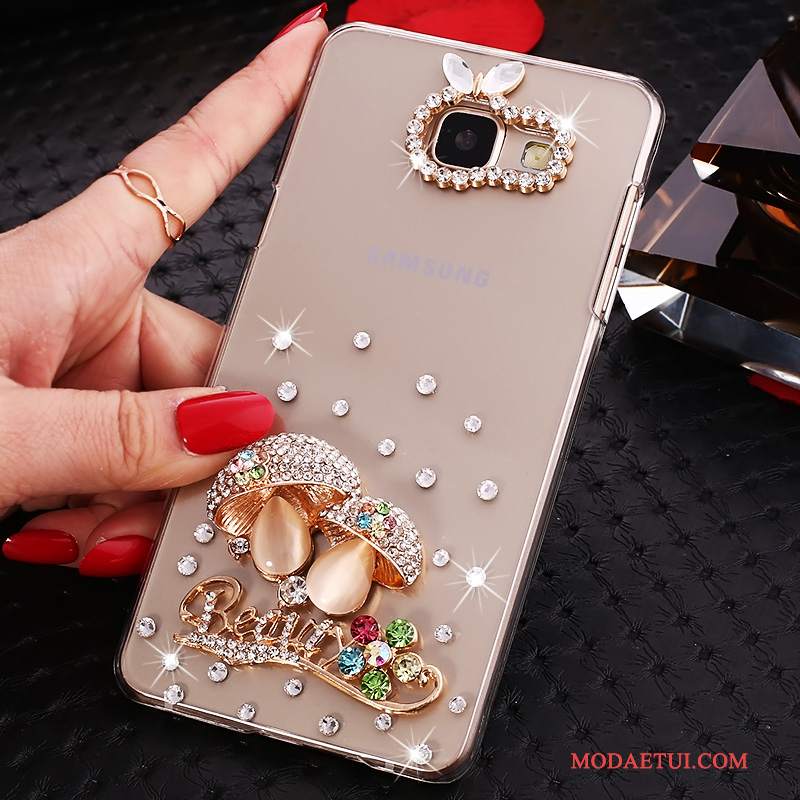 Futerał Samsung Galaxy A9 Kolor Trudnona Telefon, Etui Samsung Galaxy A9 Rhinestone