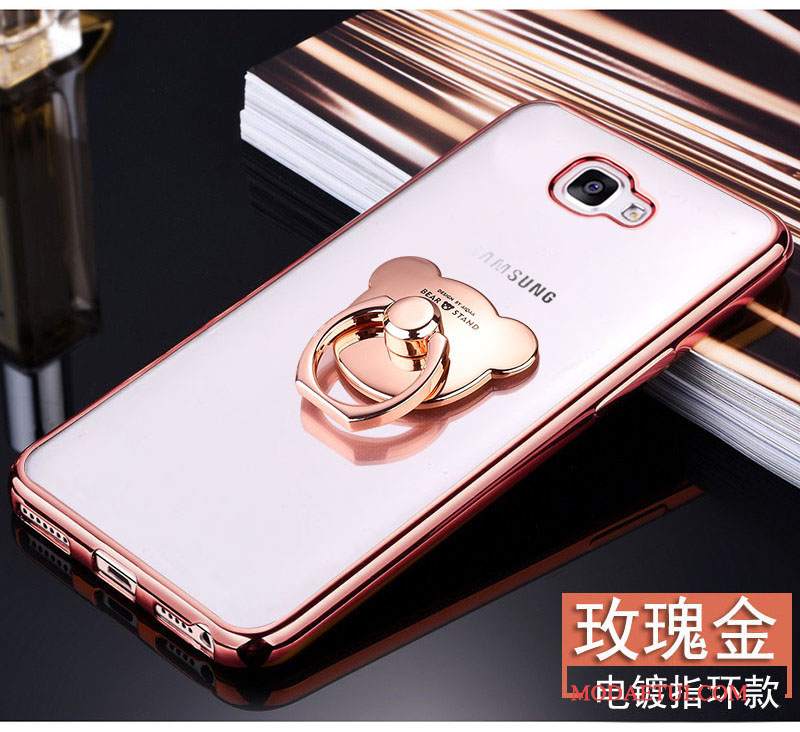 Futerał Samsung Galaxy A9 Ochraniacz Różowe Wysoki, Etui Samsung Galaxy A9 Silikonowe Anti-fallna Telefon