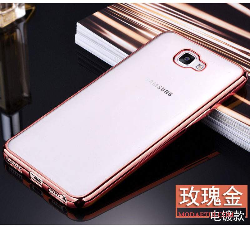 Futerał Samsung Galaxy A9 Ochraniacz Różowe Wysoki, Etui Samsung Galaxy A9 Silikonowe Anti-fallna Telefon