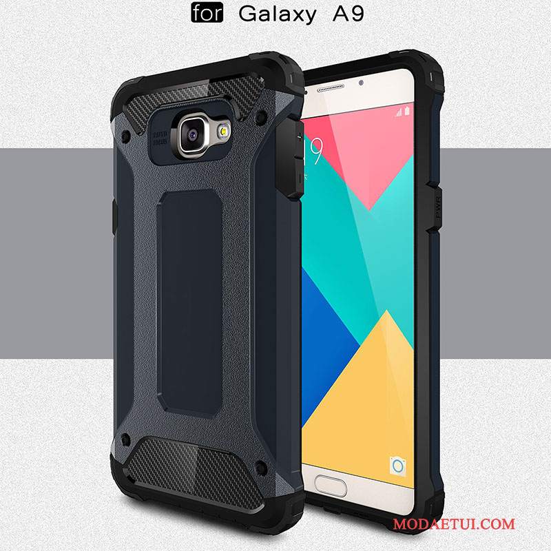 Futerał Samsung Galaxy A9 Silikonowe Wysoki Anti-fall, Etui Samsung Galaxy A9 Torby Czerwonyna Telefon