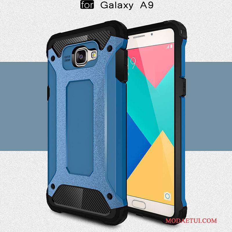 Futerał Samsung Galaxy A9 Silikonowe Wysoki Anti-fall, Etui Samsung Galaxy A9 Torby Czerwonyna Telefon