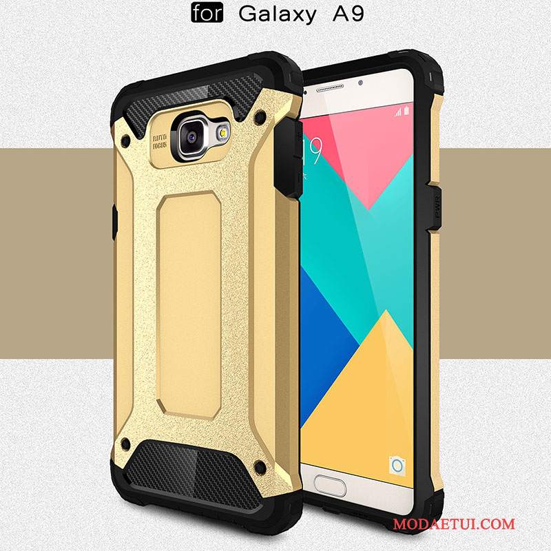 Futerał Samsung Galaxy A9 Silikonowe Wysoki Anti-fall, Etui Samsung Galaxy A9 Torby Czerwonyna Telefon