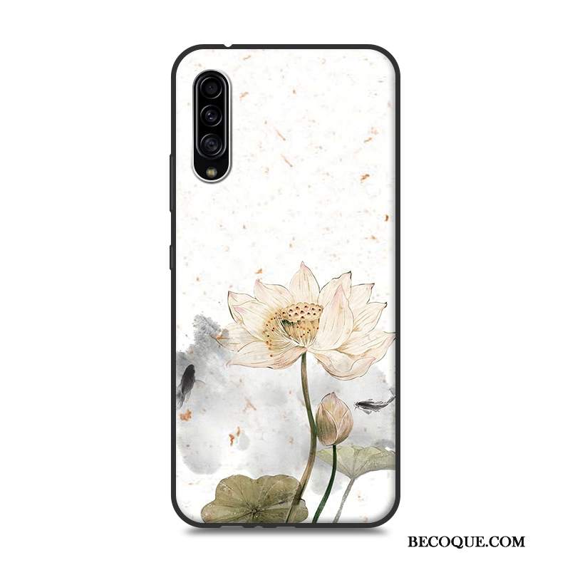 Futerał Samsung Galaxy A90 5g Silikonowe Osobowość Chiński Styl, Etui Samsung Galaxy A90 5g Ochraniacz Różowena Telefon