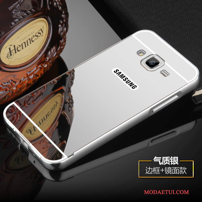 Futerał Samsung Galaxy J3 2016 Metal Anti-fallna Telefon, Etui Samsung Galaxy J3 2016 Ochraniacz Złoto Granica