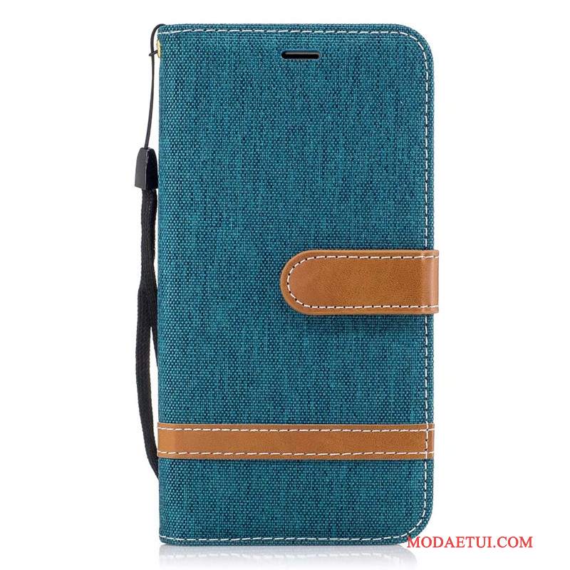 Futerał Samsung Galaxy J3 2016 Pokrowce Tendencja Denim, Etui Samsung Galaxy J3 2016 Skóra Purpurowy