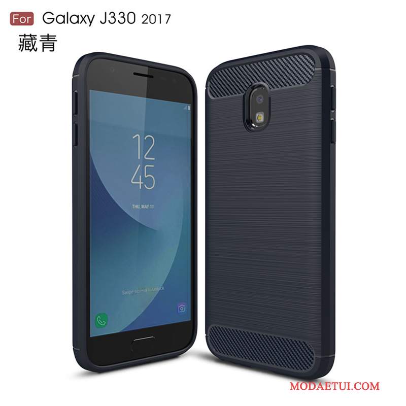 Futerał Samsung Galaxy J3 2017 Miękki Anti-fallna Telefon, Etui Samsung Galaxy J3 2017 Silikonowe Czarny