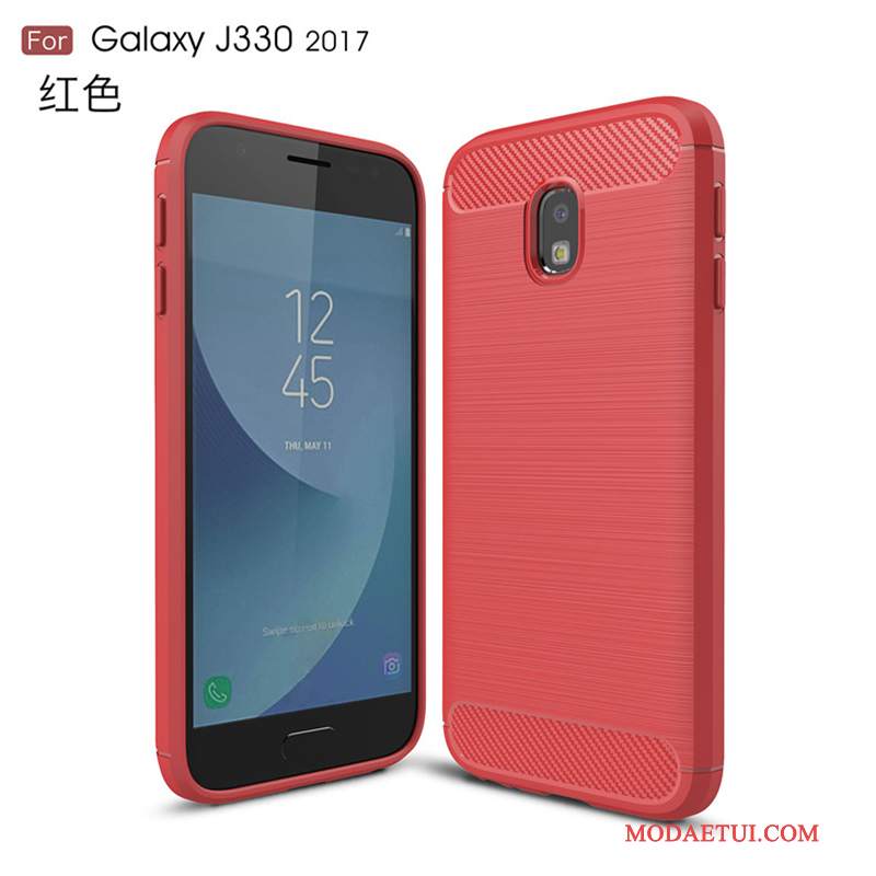 Futerał Samsung Galaxy J3 2017 Miękki Anti-fallna Telefon, Etui Samsung Galaxy J3 2017 Silikonowe Czarny