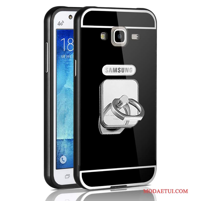 Futerał Samsung Galaxy J5 2015 Metal Trudno Anti-fall, Etui Samsung Galaxy J5 2015 Ochraniacz Różowena Telefon