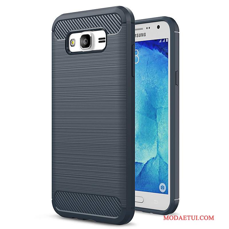 Futerał Samsung Galaxy J5 2015 Miękki Szary, Etui Samsung Galaxy J5 2015 Silikonowe