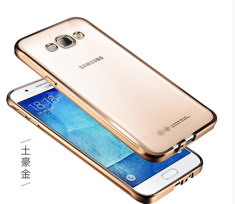 Futerał Samsung Galaxy J5 2016 Ochraniacz Na Telefon Cienka, Etui Samsung Galaxy J5 2016 Poszycie Srebro