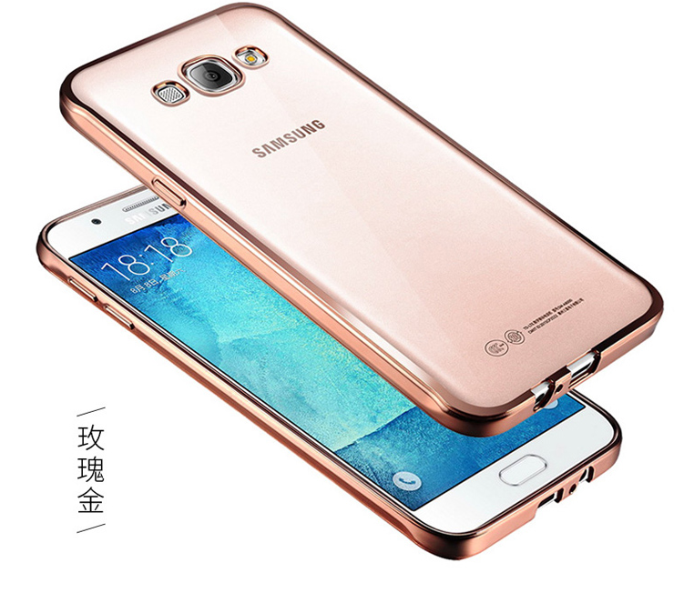 Futerał Samsung Galaxy J5 2016 Ochraniacz Na Telefon Cienka, Etui Samsung Galaxy J5 2016 Poszycie Srebro