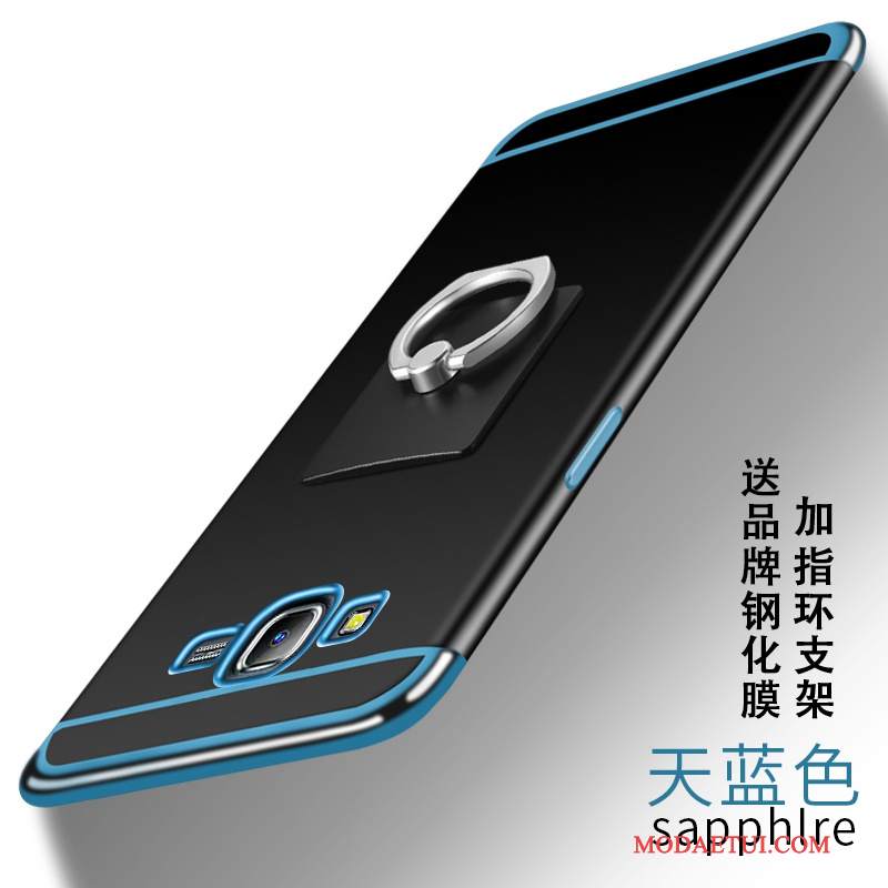Futerał Samsung Galaxy J7 2015 Kreatywne Osobowośćna Telefon, Etui Samsung Galaxy J7 2015 Miękki Niebieski