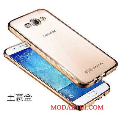 Futerał Samsung Galaxy J7 2015 Miękki Anti-fall Przezroczysty, Etui Samsung Galaxy J7 2015 Ochraniacz Odporny Na Zarysowaniana Telefon