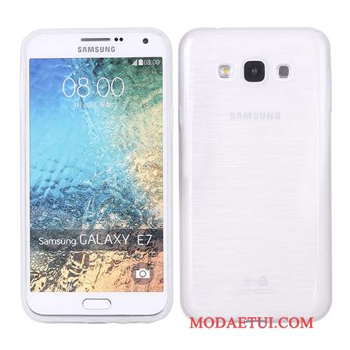 Futerał Samsung Galaxy J7 2015 Miękki Na Telefon Jedwab, Etui Samsung Galaxy J7 2015 Silikonowe Różowe