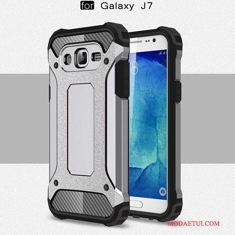 Futerał Samsung Galaxy J7 2015 Miękki Na Telefon Różowe, Etui Samsung Galaxy J7 2015 Ochraniacz Anti-fall