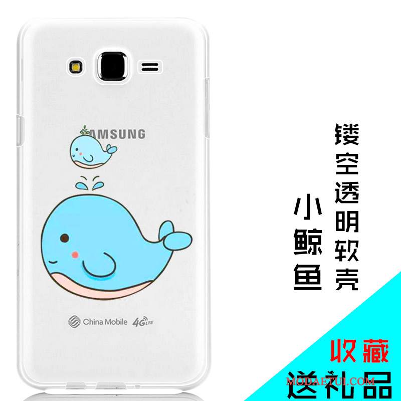 Futerał Samsung Galaxy J7 2015 Ochraniacz Na Telefon Przezroczysty, Etui Samsung Galaxy J7 2015 Miękki
