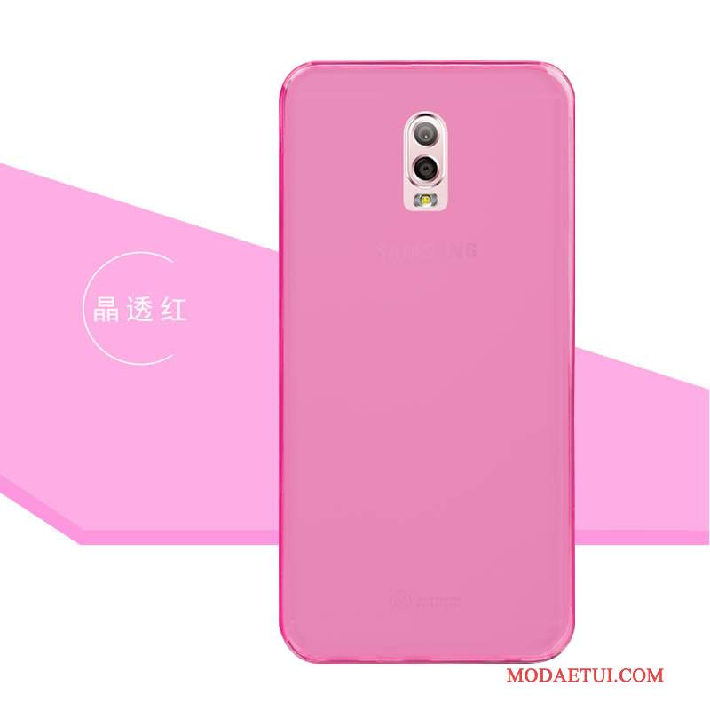 Futerał Samsung Galaxy J7 2016 Miękki Przezroczystyna Telefon, Etui Samsung Galaxy J7 2016 Ochraniacz Kolor Różowe