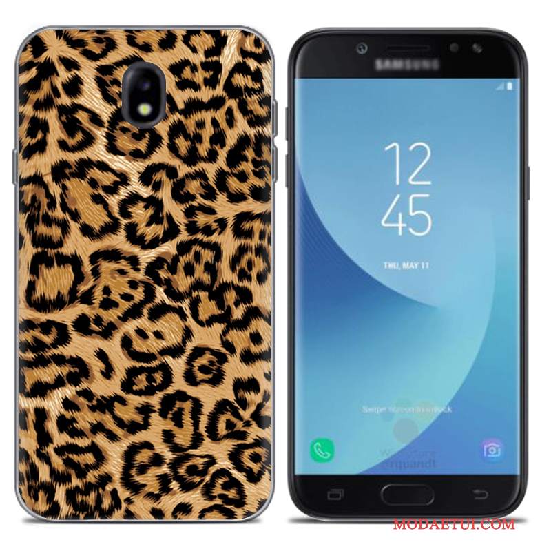 Futerał Samsung Galaxy J7 2017 Kreatywne Europana Telefon, Etui Samsung Galaxy J7 2017 Miękki Szary