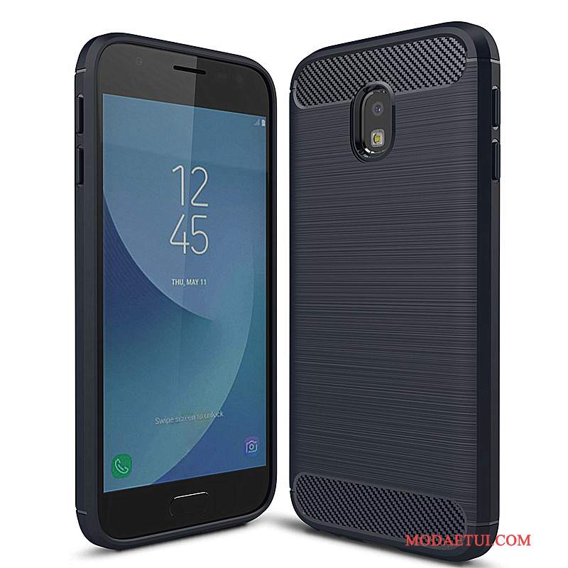 Futerał Samsung Galaxy J7 2017 Silikonowe Szary, Etui Samsung Galaxy J7 2017 Ochraniacz