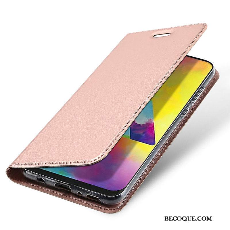 Futerał Samsung Galaxy M20 Na Telefon Filmy, Etui Samsung Galaxy M20 Różowe Złoto Szkło Hartowane