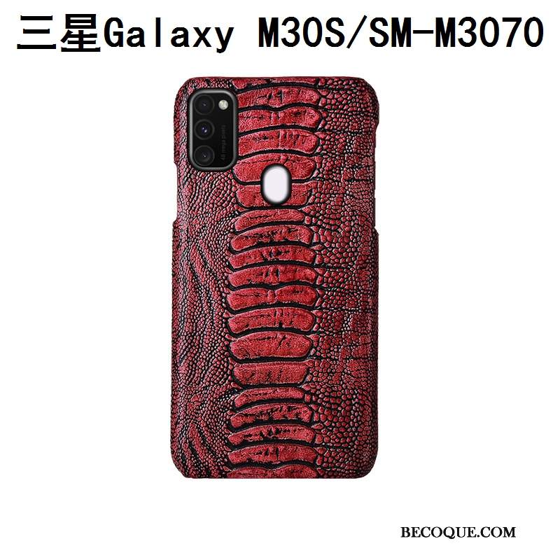 Futerał Samsung Galaxy M30s Skóra Anti-fall Ptak, Etui Samsung Galaxy M30s Moda Na Telefon Dostosowane