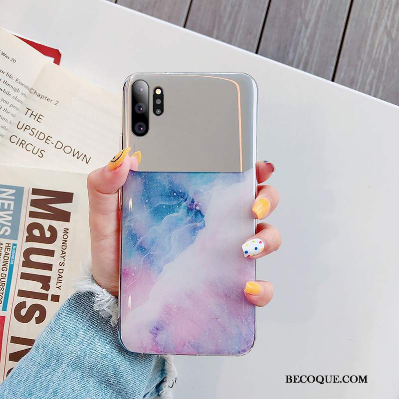 Futerał Samsung Galaxy Note 10+ Kolor Tendencjana Telefon, Etui Samsung Galaxy Note 10+ Ochraniacz Poszycie Lustro