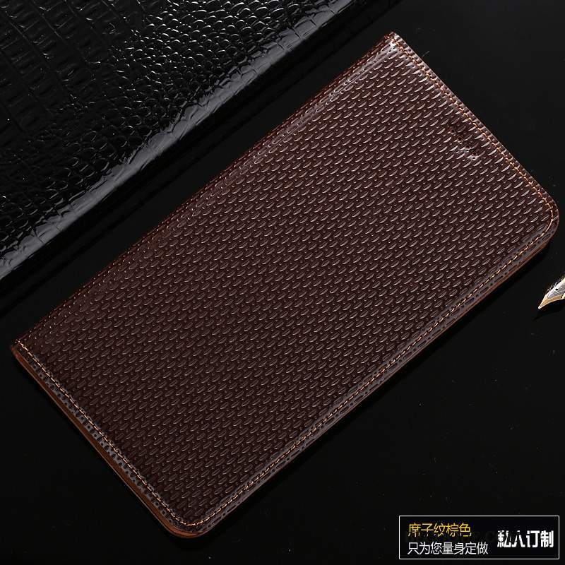 Futerał Samsung Galaxy Note 10 Lite Skóra Brązowy Anti-fall, Etui Samsung Galaxy Note 10 Lite Pokrowce Wzórna Telefon