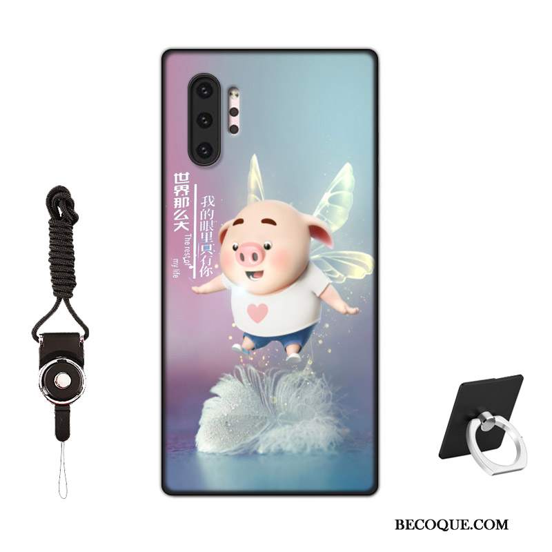 Futerał Samsung Galaxy Note 10+ Silikonowe Na Telefon Niebieski, Etui Samsung Galaxy Note 10+ Ochraniacz Nubuku Filmy