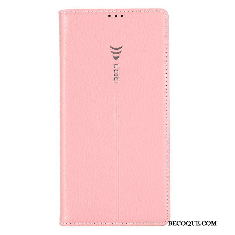 Futerał Samsung Galaxy Note 10+ Skóra Niebieski, Etui Samsung Galaxy Note 10+ Ochraniacz