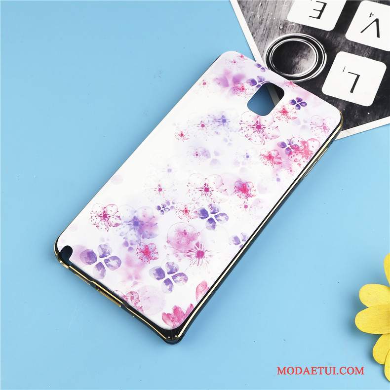 Futerał Samsung Galaxy Note 3 Metal Tylna Pokrywana Telefon, Etui Samsung Galaxy Note 3 Kolor Granica