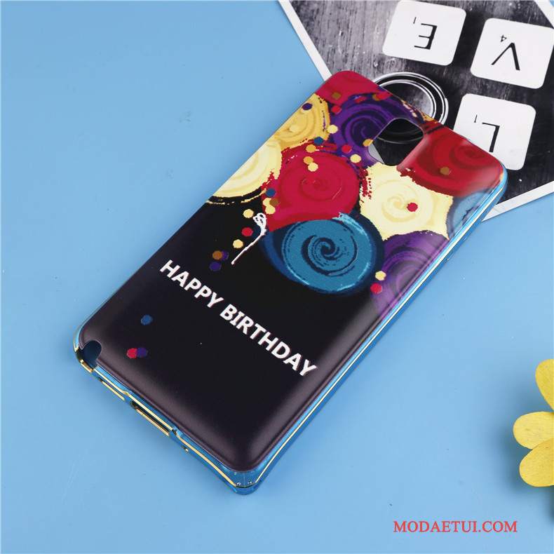 Futerał Samsung Galaxy Note 3 Metal Tylna Pokrywana Telefon, Etui Samsung Galaxy Note 3 Kolor Granica