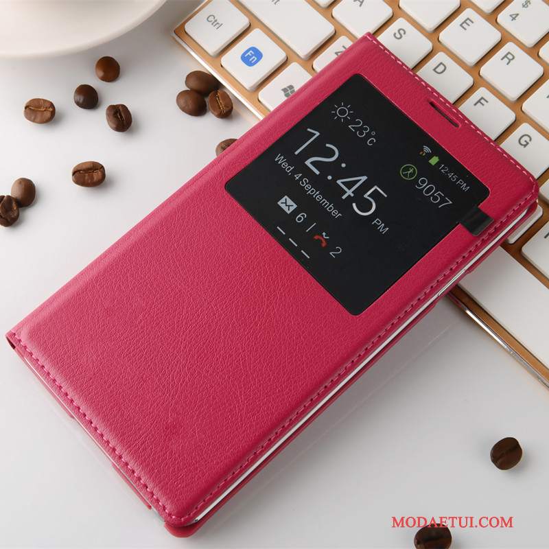Futerał Samsung Galaxy Note 3 Ochraniacz Na Telefon Spoczynek, Etui Samsung Galaxy Note 3 Różowe Tendencja