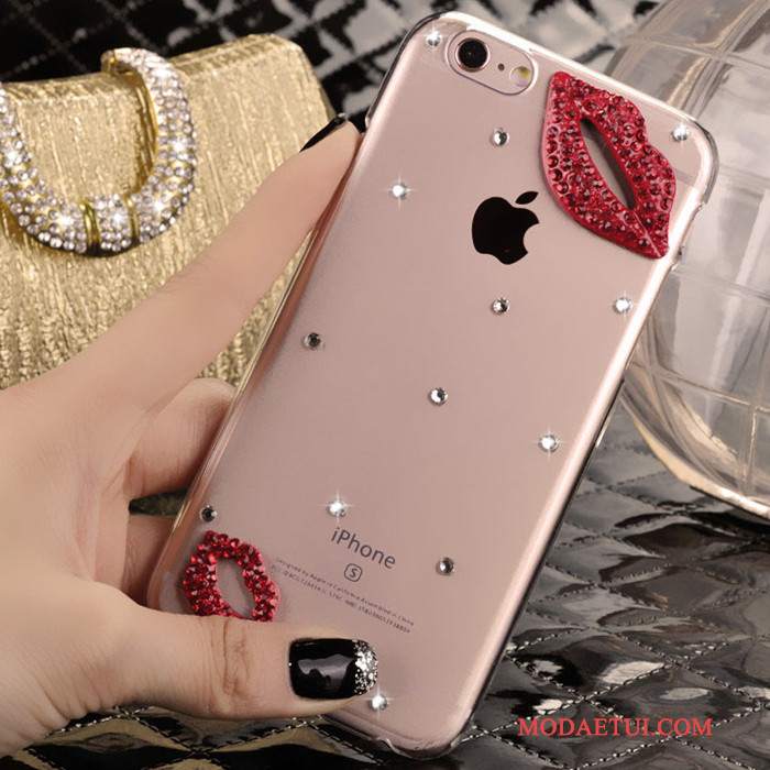 Futerał Samsung Galaxy Note 3 Rhinestone Na Telefon Czerwony, Etui Samsung Galaxy Note 3 Ochraniacz