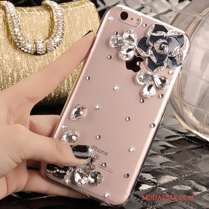 Futerał Samsung Galaxy Note 3 Rhinestone Na Telefon Czerwony, Etui Samsung Galaxy Note 3 Ochraniacz