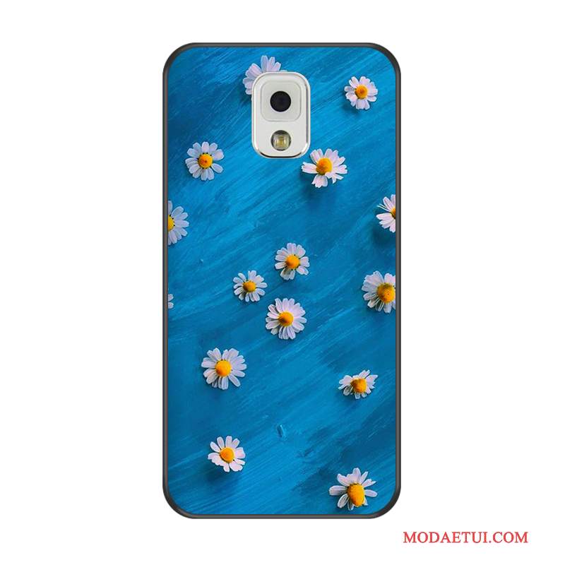 Futerał Samsung Galaxy Note 3 Torby Czarny Biały, Etui Samsung Galaxy Note 3 Silikonowe Anti-fallna Telefon