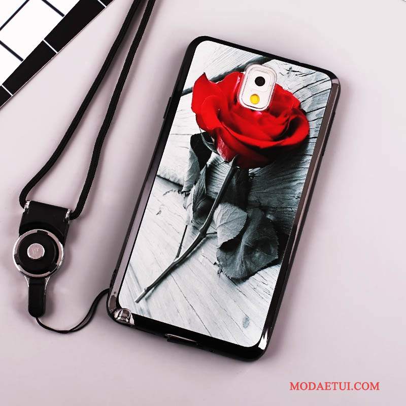 Futerał Samsung Galaxy Note 4 Miękki Na Telefon Osobowość, Etui Samsung Galaxy Note 4 Ochraniacz Czerwony