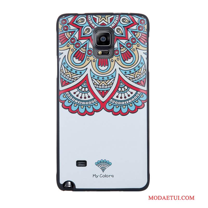 Futerał Samsung Galaxy Note 4 Relief Filmyna Telefon, Etui Samsung Galaxy Note 4 Kolor Szkło Hartowane Tendencja