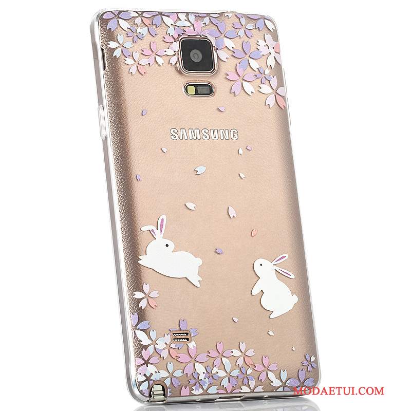 Futerał Samsung Galaxy Note 4 Silikonowe Tylna Pokrywa Cienkie, Etui Samsung Galaxy Note 4 Kolor Anti-fallna Telefon