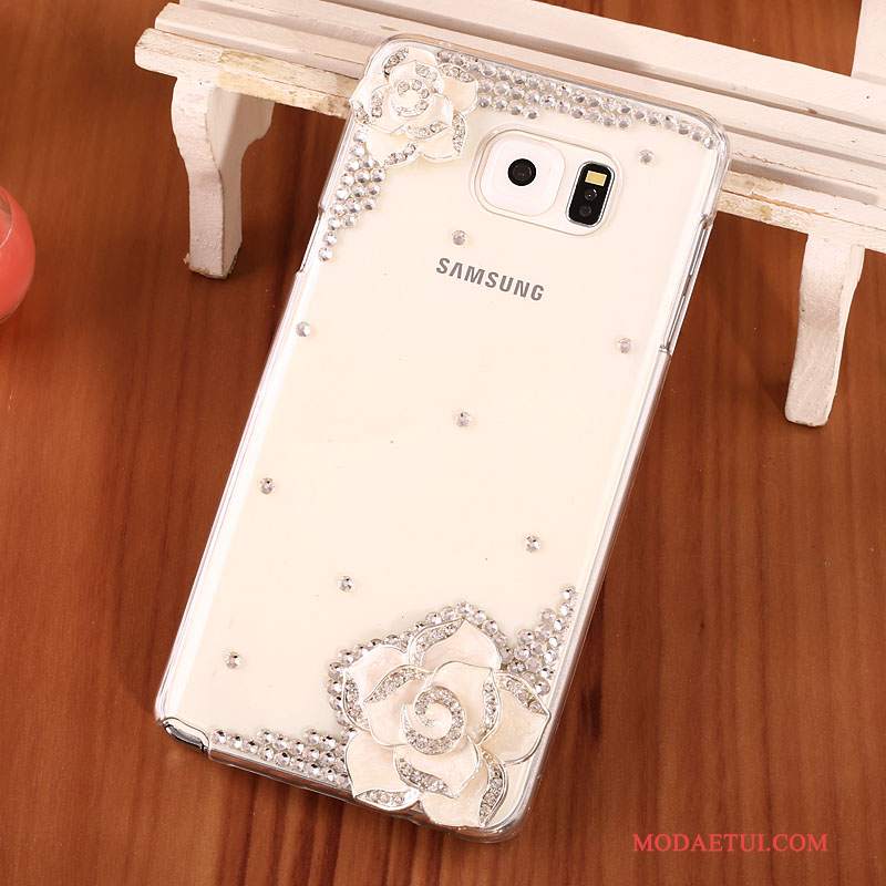 Futerał Samsung Galaxy Note 5 Rhinestone Złoto Trudno, Etui Samsung Galaxy Note 5 Ochraniacz Na Telefon