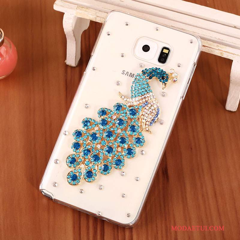 Futerał Samsung Galaxy Note 5 Rhinestone Złoto Trudno, Etui Samsung Galaxy Note 5 Ochraniacz Na Telefon