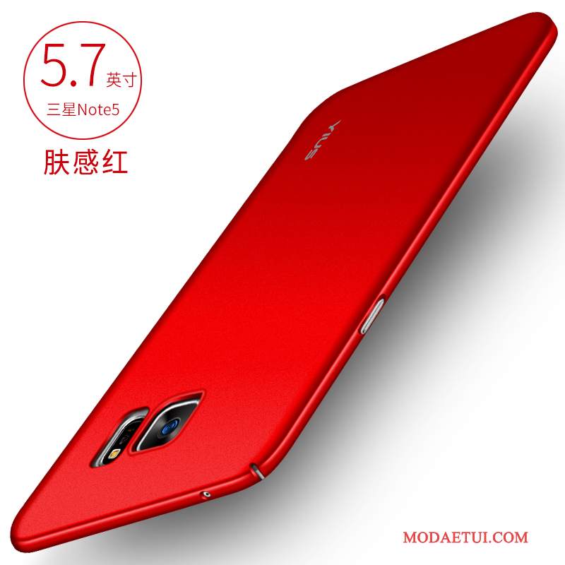 Futerał Samsung Galaxy Note 5 Torby Trudno Czarny, Etui Samsung Galaxy Note 5 Silikonowe Czerwony Nubuku