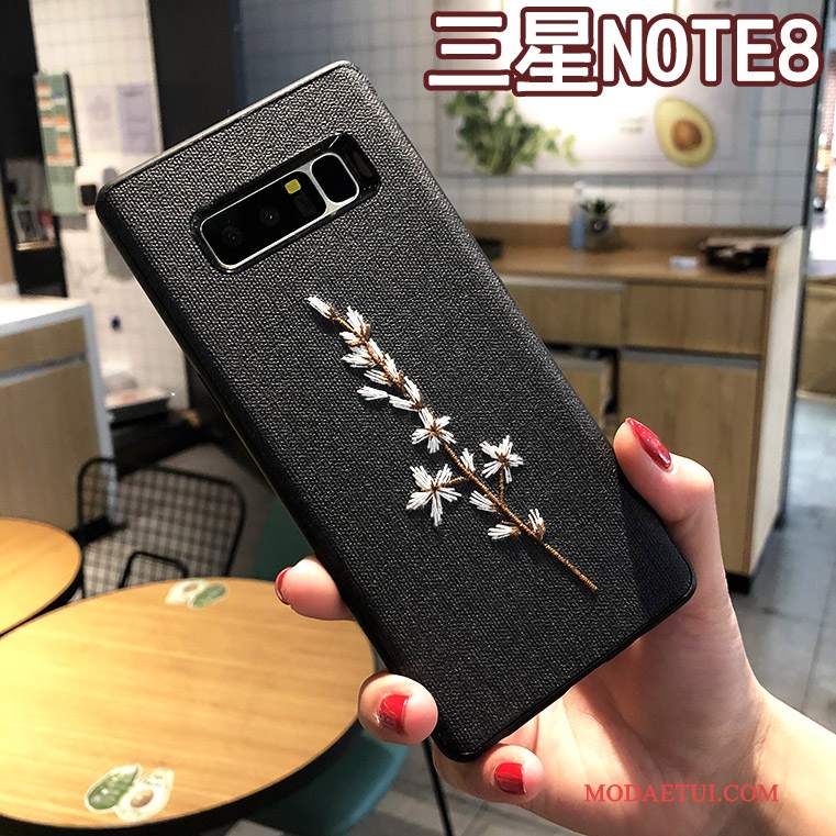 Futerał Samsung Galaxy Note 8 Kreatywne Anti-fall Nowy, Etui Samsung Galaxy Note 8 Ochraniacz Z Haftemna Telefon