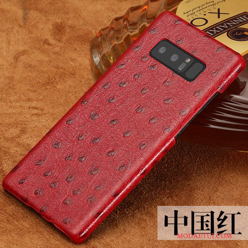Futerał Samsung Galaxy Note 8 Kreatywne Wino Czerwone Tendencja, Etui Samsung Galaxy Note 8 Skóra Prostena Telefon