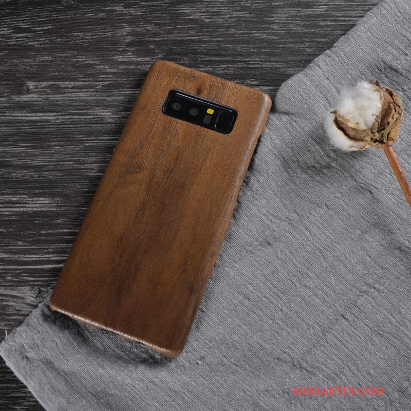 Futerał Samsung Galaxy Note 8 Litego Drewna Drewnona Telefon, Etui Samsung Galaxy Note 8 Ochraniacz